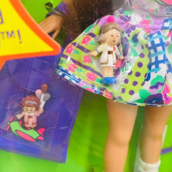 Polly Pocket Vintage 1994 RARE Whitney Barbie Doll Mattel #12983 NIB with doll - Picture 9 of 11